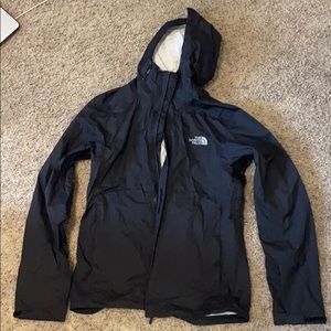 The north face rain jacket size small